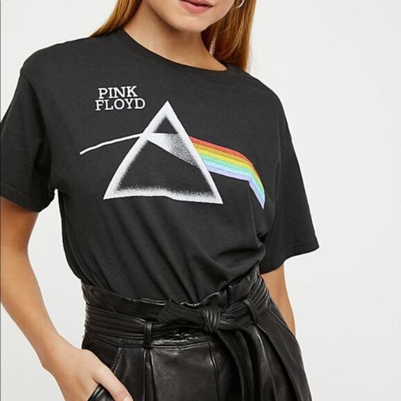 Daydreamer x Free People Pink Floyd Graphic Tee - Picture 1 of 14